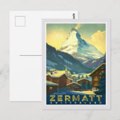 Zermatt - Verover de majestueuze Matterhorn Briefkaart (Voorkant / Achterkant)