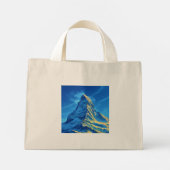Zermatt Vintage Travel Mini Tote Bag (Achterkant)