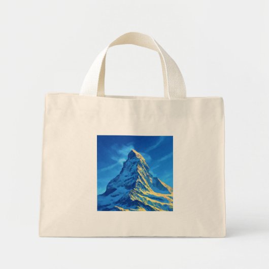 Zermatt Vintage Travel Mini Tote Bag (Voorkant)