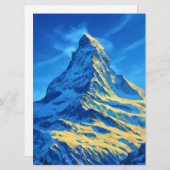 Zermatt Vintage Travel Programmakaart (Voorkant / Achterkant)