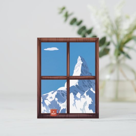 Zermatt, Zwitserland Briefkaart (Staand voorkant)