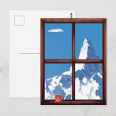 Zermatt, Zwitserland Briefkaart (Voorkant / Achterkant)