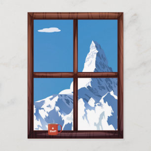 Zermatt, Zwitserland Briefkaart