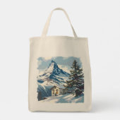 Zermatt, Zwitserland: Iconische bestemmingen Tote Bag (Achterkant)