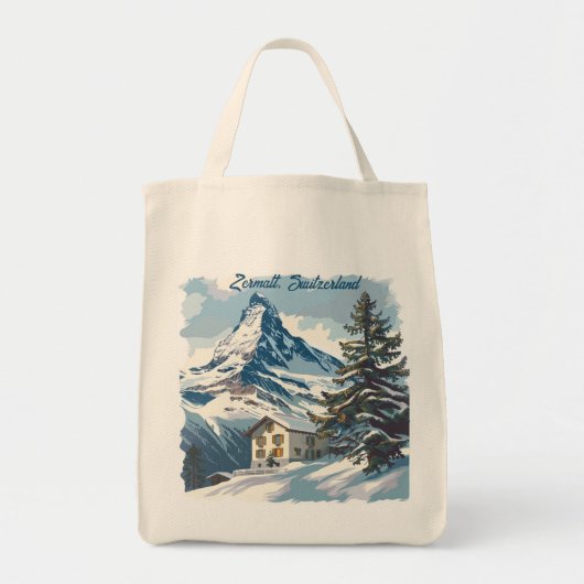 Zermatt, Zwitserland: Iconische bestemmingen Tote Bag (Voorkant)