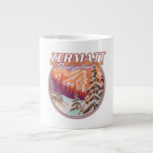Zermatt Zwitserland logo Grote Koffiekop