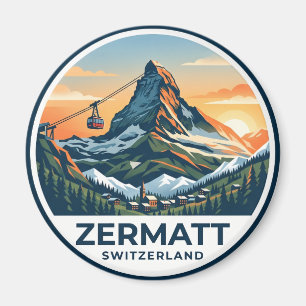 Zermatt Zwitserland Magneet