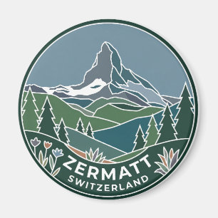 Zermatt Zwitserland Magneet