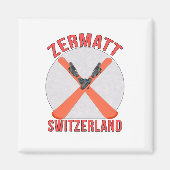 Zermatt, Zwitserland Magneet (Voorkant)