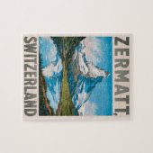  Zermatt Zwitserland Matterhorn Legpuzzel (Horizontaal)