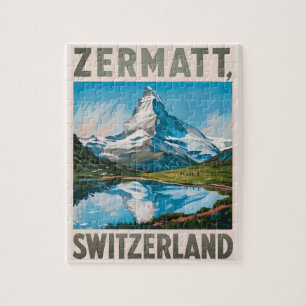  Zermatt Zwitserland Matterhorn Legpuzzel
