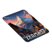 Zermatt Zwitserland Matterhorn Magneet (Rechterzijde)