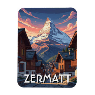 Zermatt Zwitserland Matterhorn Magneet