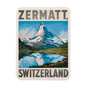  Zermatt Zwitserland Matterhorn Magneet
