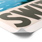 Zermatt Zwitserland Matterhorn Poster (Hoek)