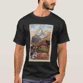 Zermatt Zwitserland Matterhorn Travel T-shirt (Voorkant)