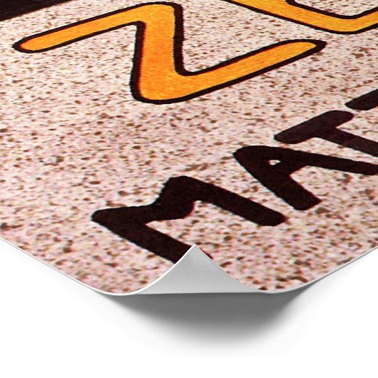 Zermatt Zwitserland Poster (Hoek)