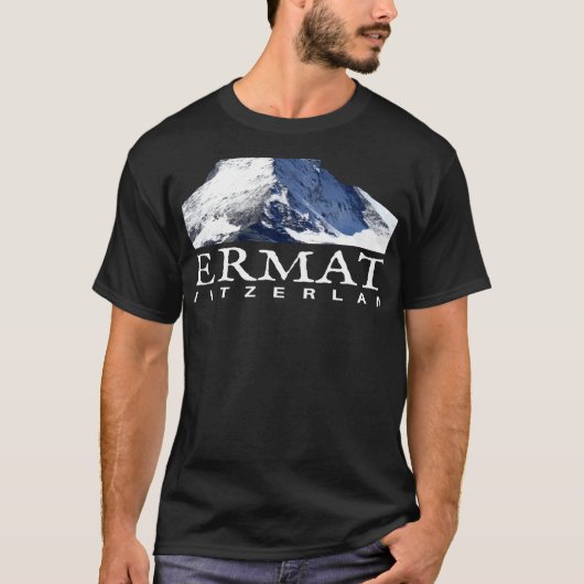 Zermatt Zwitserland Shirt (Voorkant)