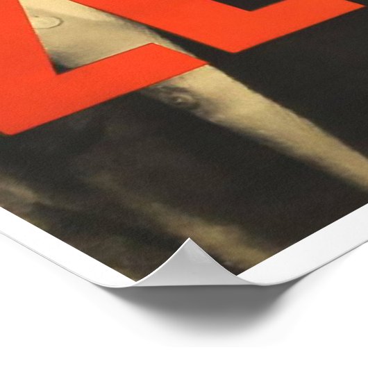 Zermatt, Zwitserland,Ski Poster (Hoek)