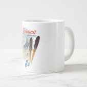 Zermatt Zwitserland  ski-poster Grote Koffiekop (Voorkant rechts)