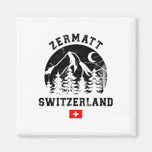 Zermatt Zwitserland Skigebied Alpen Alpineskiën Magneet