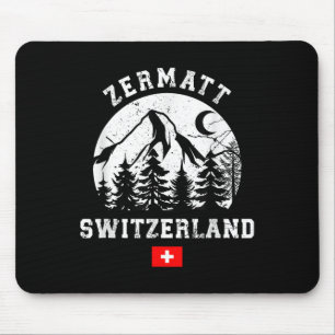 Zermatt Zwitserland Skigebied Alpen Alpineskiën  Muismat