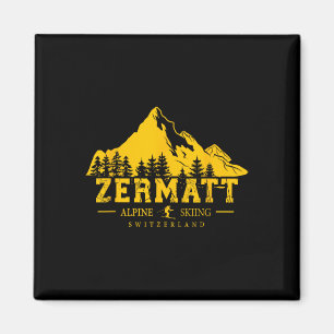 Zermatt Zwitserland Skigebied Alpineskiën Zwitsers Magneet