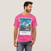 Zermatt Zwitserland T-shirt (Voorkant volledig)