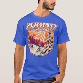 Zermatt Zwitserland T-shirt