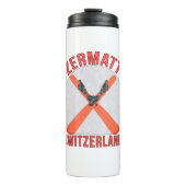 Zermatt, Zwitserland Thermosbeker (Voorkant)