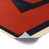 Zermatt Zwitserland Vintage Travel Poster (Hoek)