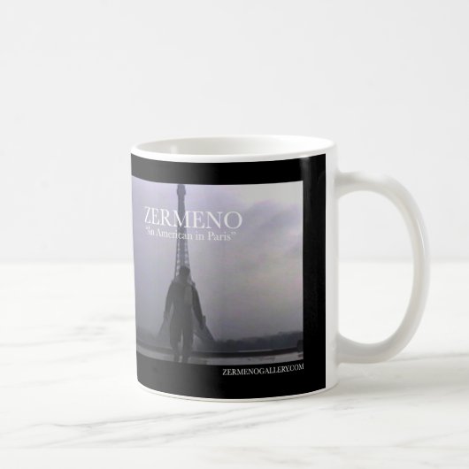 Zermeno "An American in Paris" Coffee Mok (Rechts)