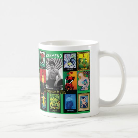 Zermeno: Artiest in Parijs Koffiemok (Rechts)