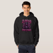 ZERO69 Cyber Dynasty – Neon Geisha Protocol Hoodie (Voorkant volledig)
