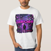ZERO69 Glitch Division – Middennachtprotocol T-shirt (Voorkant)