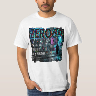 ZERO69 Glitch Division Systeem Falen Neo Tokyo 204 T-shirt