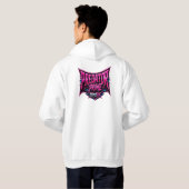 ZERO69 Roofdier Prime Neon Cyber Tijger Hoodie (Achterkant volledig)