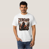 ZERO69 — Uitgestotene in Kap T-shirt (Voorkant volledig)