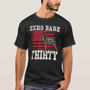 Zero Bark Dertig K9 Eenheid Politie T-shirt