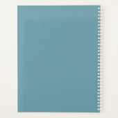 Zero Clucks Chicken op Blue Planner (Achterkant)