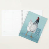 Zero Clucks Chicken op Blue Planner (Display)
