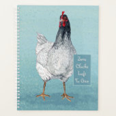 Zero Clucks Chicken op Blue Planner (Voorkant)