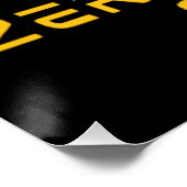 ZERO CLUCKS GEGEVEN THANKSGIVING PERFECT POSTER (Hoek)