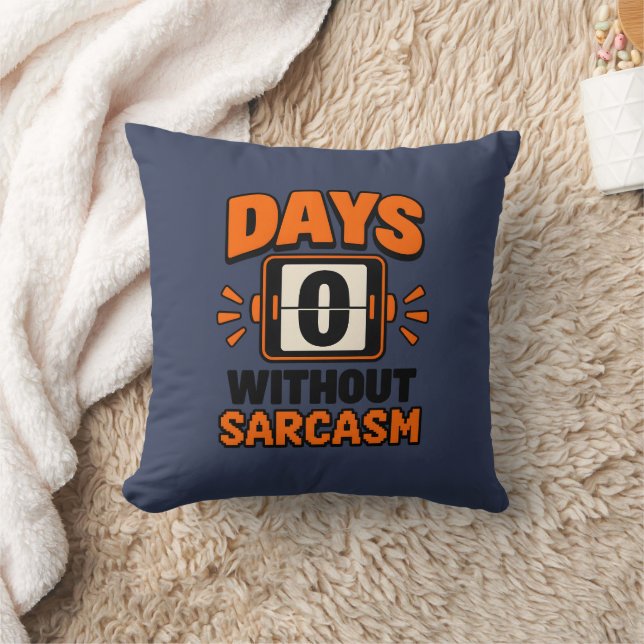 Zero Day Sarcasme Meter Scorebord Kussen (Deken)