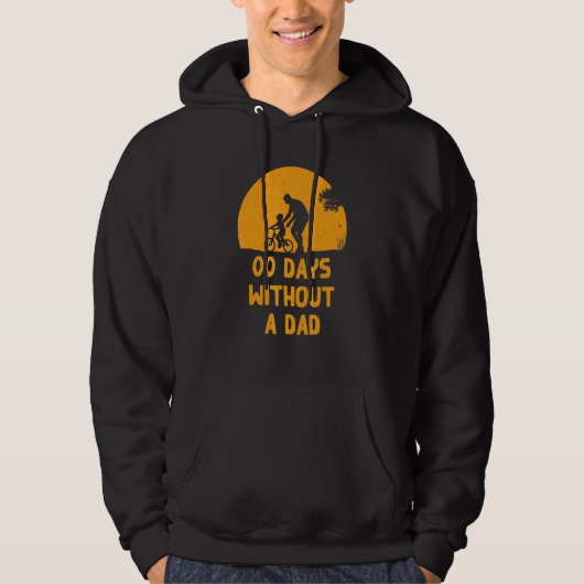 Zero Days Without A Dad Joke Father's Day Sayings  Hoodie (Voorkant)