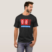 Zero Days Without A Dad Joke Fathers T-shirt (Voorkant volledig)