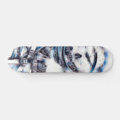 Zero Dead Man Element Custom Chrome Pro Park Board Persoonlijk Skateboard (Horizontaal)