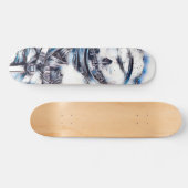 Zero Dead Man Element Custom Chrome Pro Park Board Persoonlijk Skateboard (Horizontaal)
