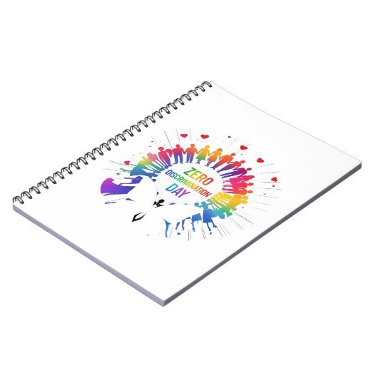 Zero Discrimination Day Notitieboek (Linkerzijde)