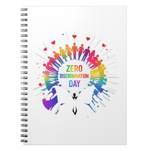 Zero Discrimination Day Notitieboek (Voorkant)